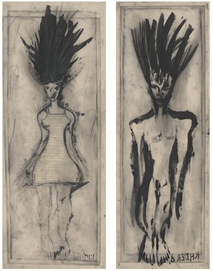 Homme and Femme (Ivory Color)